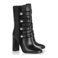 Neue Ankunfts-klassische schwarze Frauen-Stiefel mit seitlichem Reißverschluss (HS17-076)